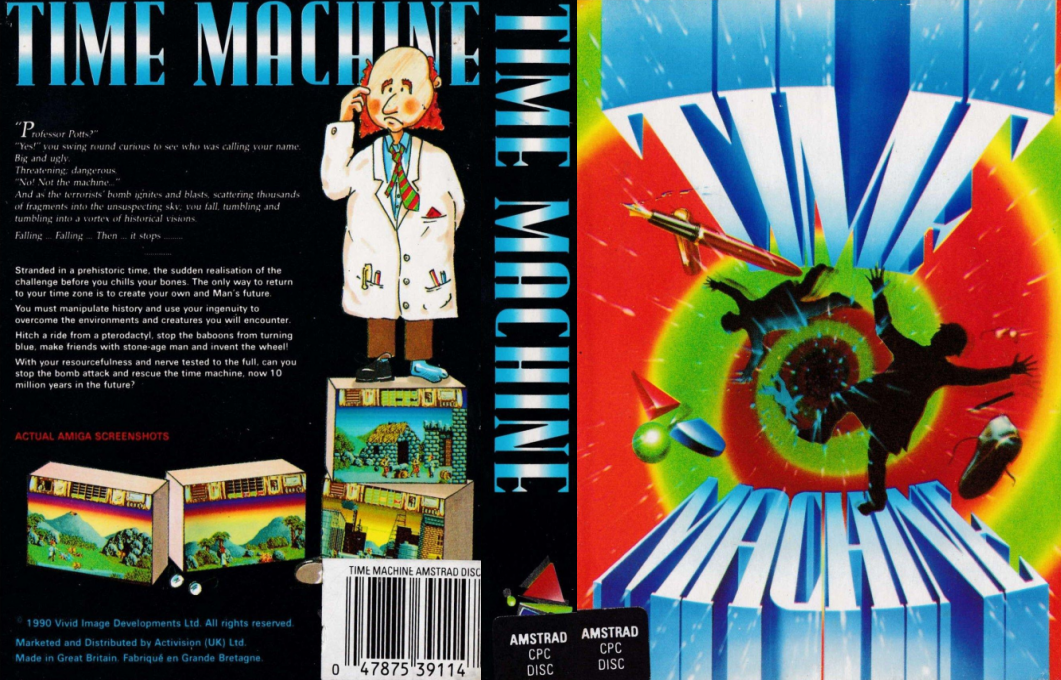 Time Machine — box-texture (EU)