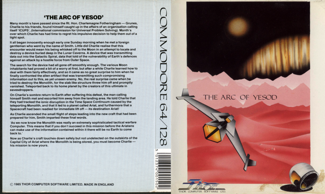 The Arc of Yesod — box-texture (EU)