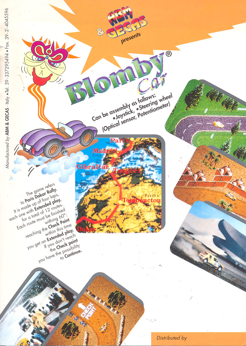 Blomby Car box art