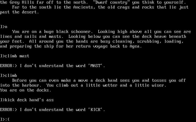 Daemon Quest : The First Saga - The Legend Of The Door — ss (WOR)