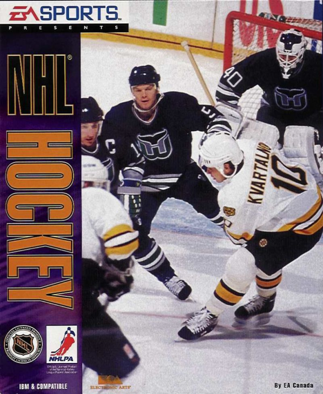 NHL Hockey box art
