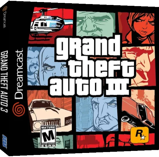 Grand Theft Auto III — box-3D (US)