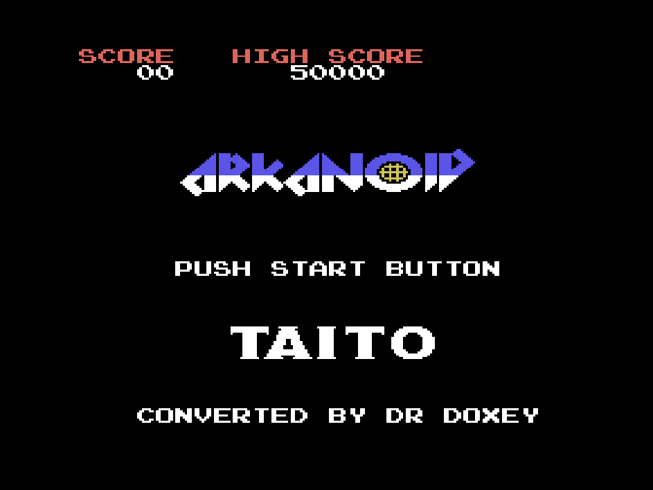 Arkanoid — sstitle (WOR)