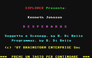 Kenneth Johnson : Desperados — sstitle (IT)