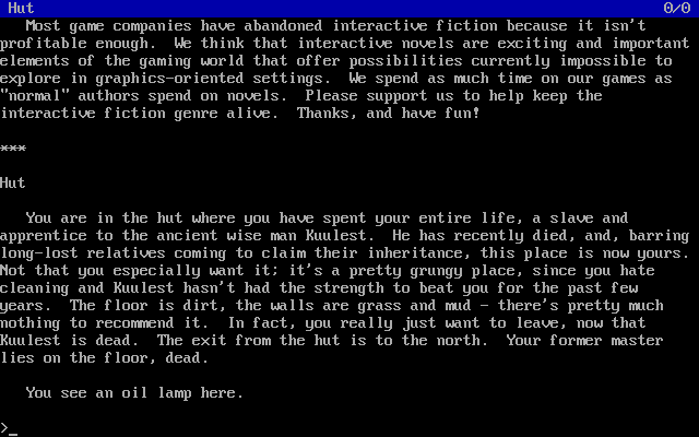 Unnkulian Underworld: The Unknown Unventure — ss (WOR)