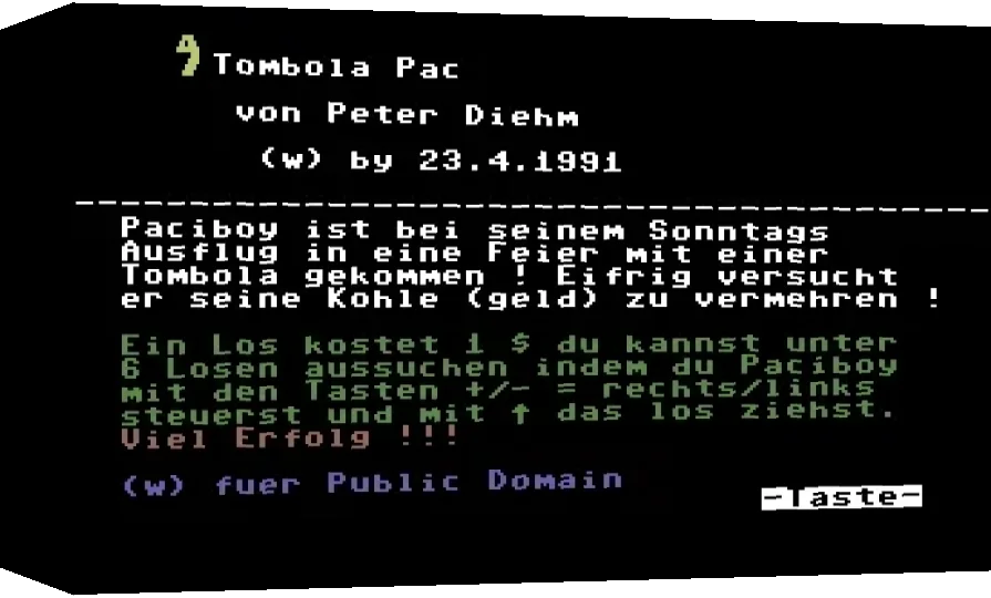 Tombola Pac — box-3D (WOR)