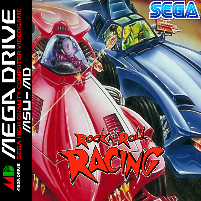 Rock n' Roll Racing box art