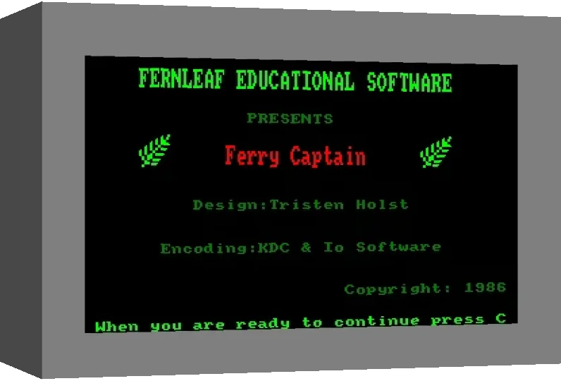 Ferry Captain — box-3D (WOR)