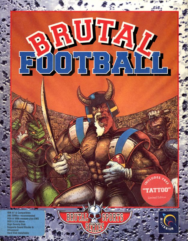 Brutal Football box art