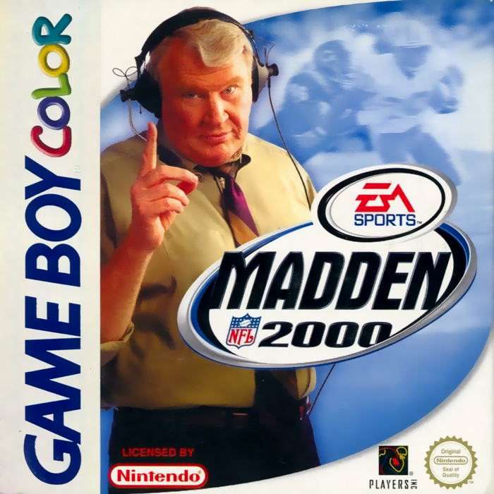 Madden Nfl 2000 box art