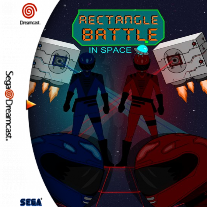 Rectangle Battle in Space box art