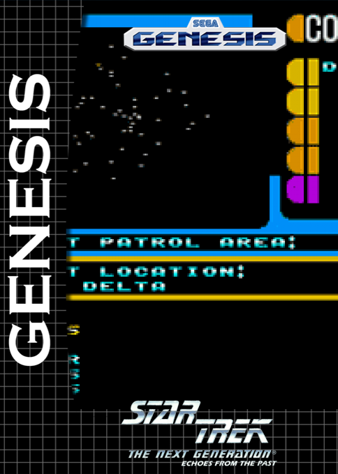 Star Trek - The Next Generation - Echoes From The Past — box-2D (SS)