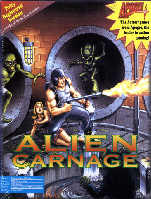 Alien Carnage box art