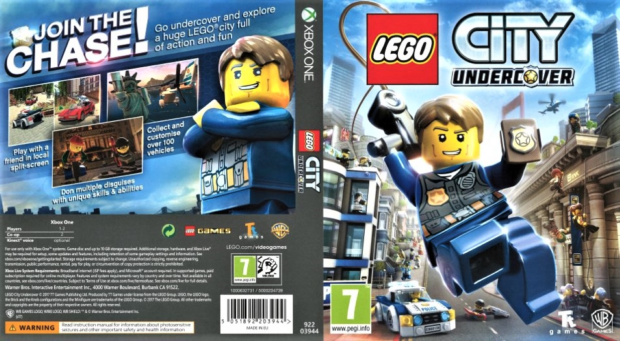 LEGO City: Undercover — box-texture (EU)