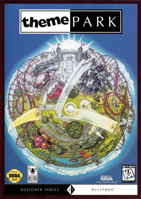 Theme Park box art