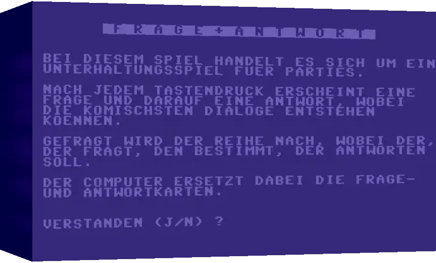 Frage und Antwort — box-3D (WOR)