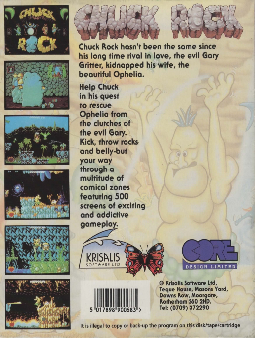 Chuck Rock — box-2D-back (UK)
