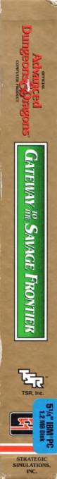 Gateway To The Savage Frontier — box-2D-side (US)