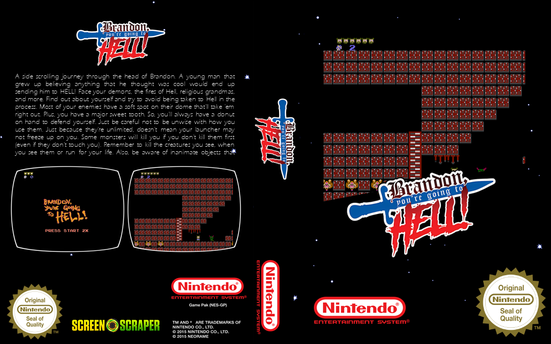 Brandon, You're Going to Hell! — box-texture (SS)