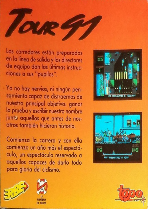 Tour 91 — box-2D-back (SP)