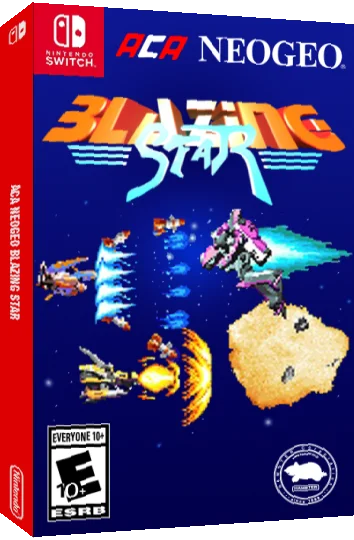 Aca Neogeo Blazing Star — box-3D (US)