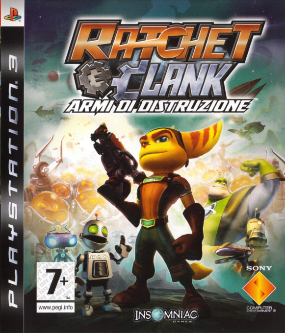Ratchet & Clank Future - Tools of Destruction — box-2D (IT)