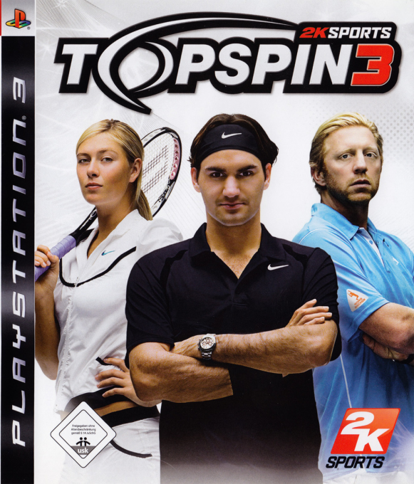 Top Spin 3 box art