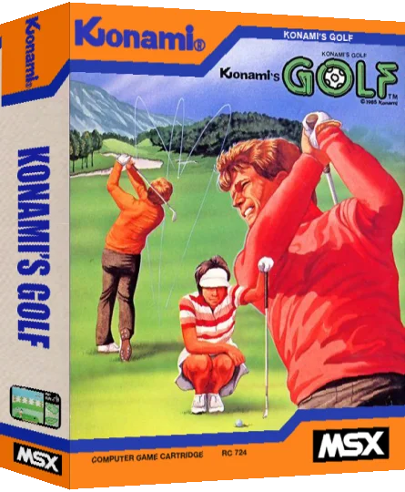 Konami's Golf — box-3D (EU)