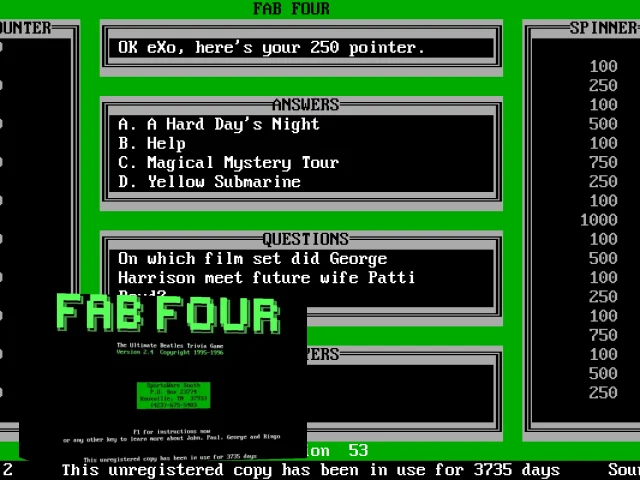 Fab Four — mixrbv2 (WOR)