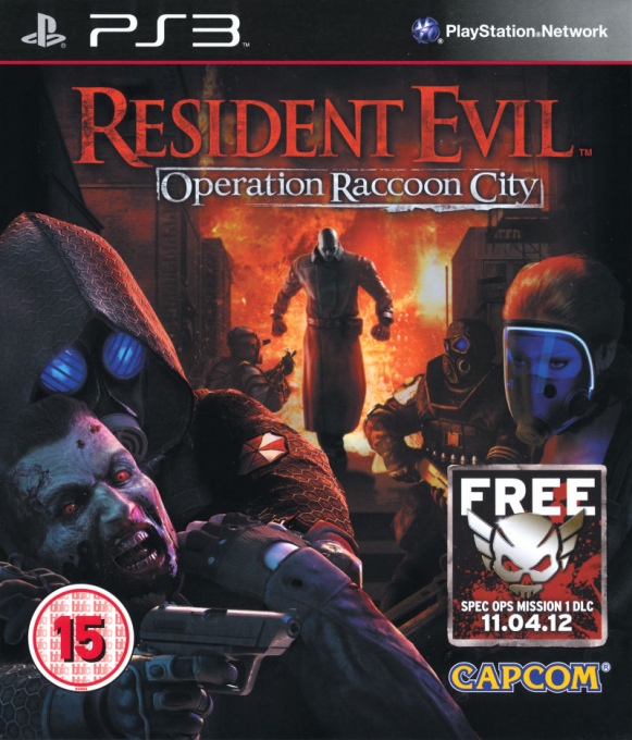 Biohazard - Operation Raccoon City — box-2D (UK)