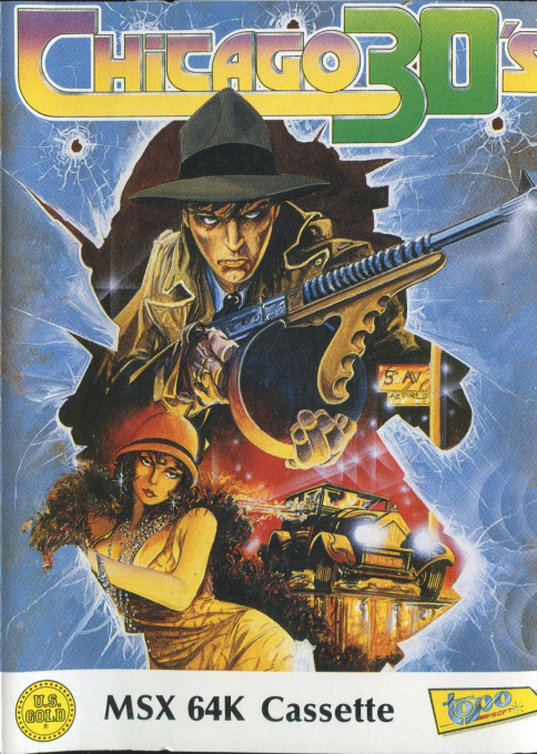 Chicago 30's — box-2D (JP)