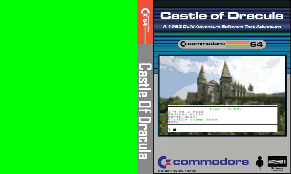 Castle of Dracula — box-texture (CUS)