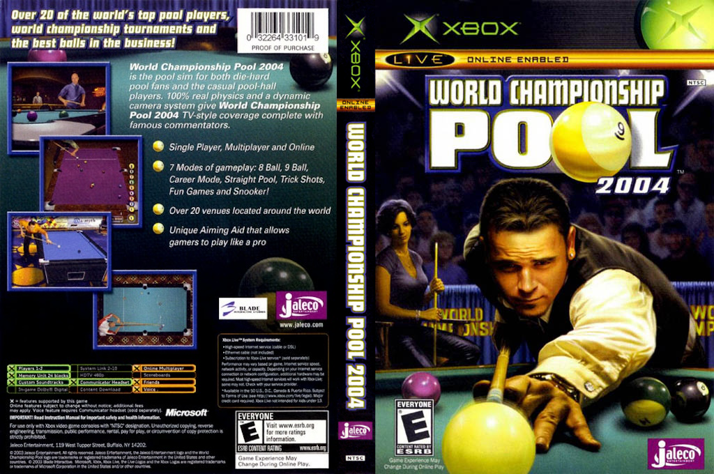 World Championship Pool 2004 — box-texture (US)
