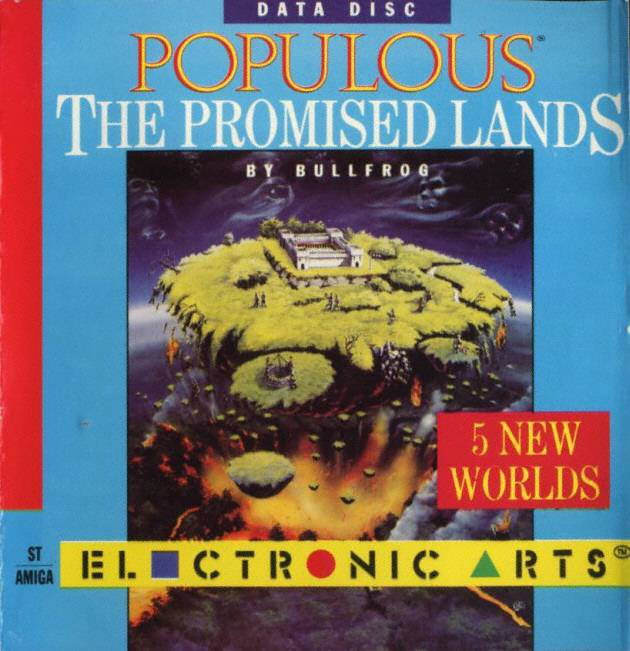 Populous - The Promised Lands box art