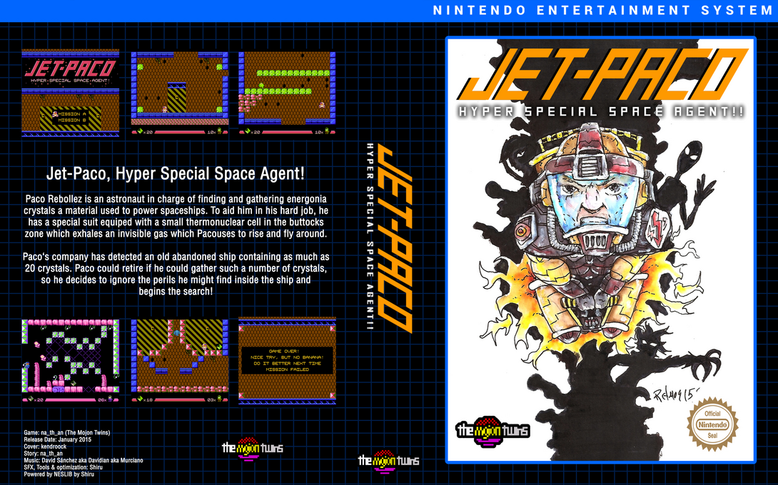 Jet-Paco - Hyper Special Space Agent!! — box-texture (EU)