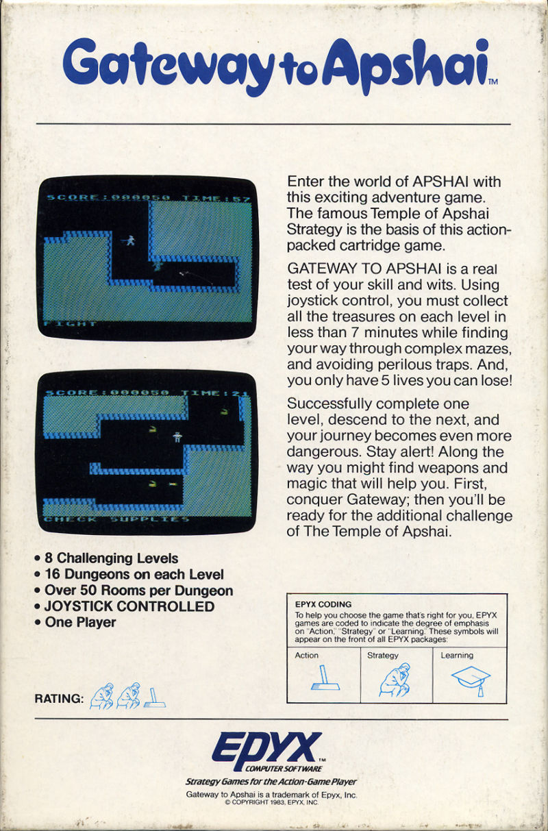 Gateway to Apshai — box-2D-back (US)