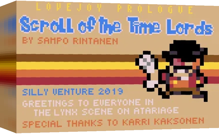 Scroll of theTime Lords - Lovejoy Prologue — box-3D (WOR)