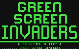 Green Screen Invaders — sstitle (WOR)
