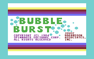 Bubble Burst — sstitle (WOR)