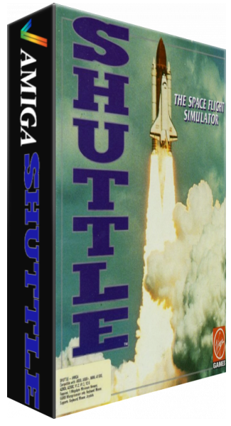 Shuttle - The Space Flight Simulator — box-3D (EU)