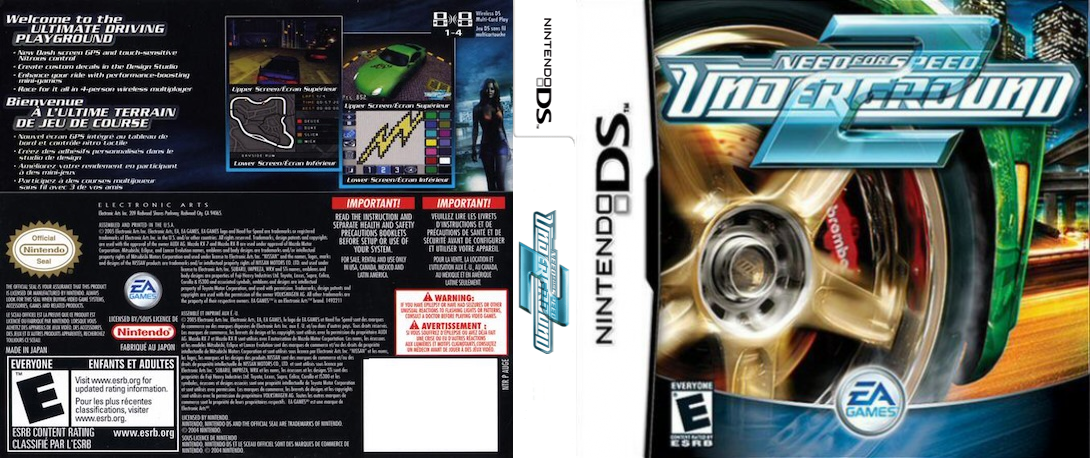 Need for Speed - Underground 2 — box-texture (US)