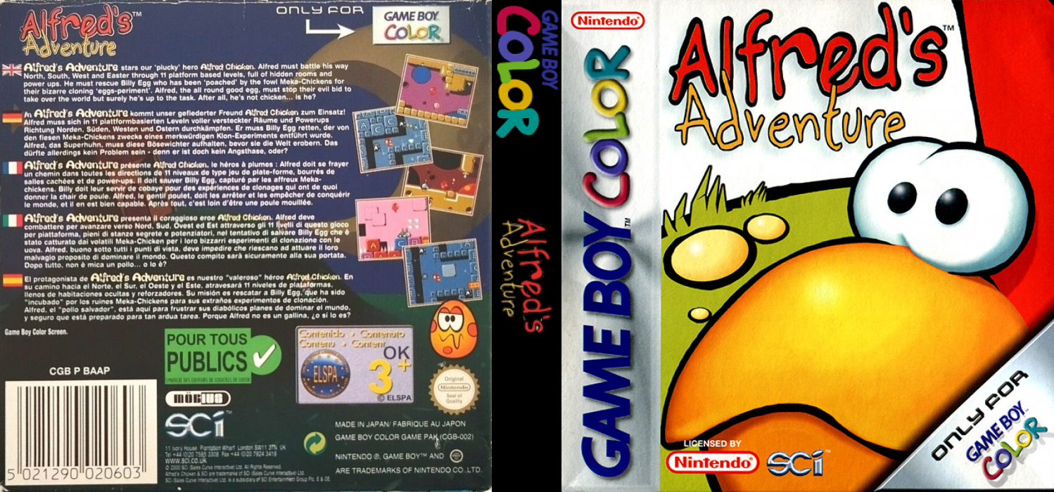 Alfred's Adventure — box-texture (EU)