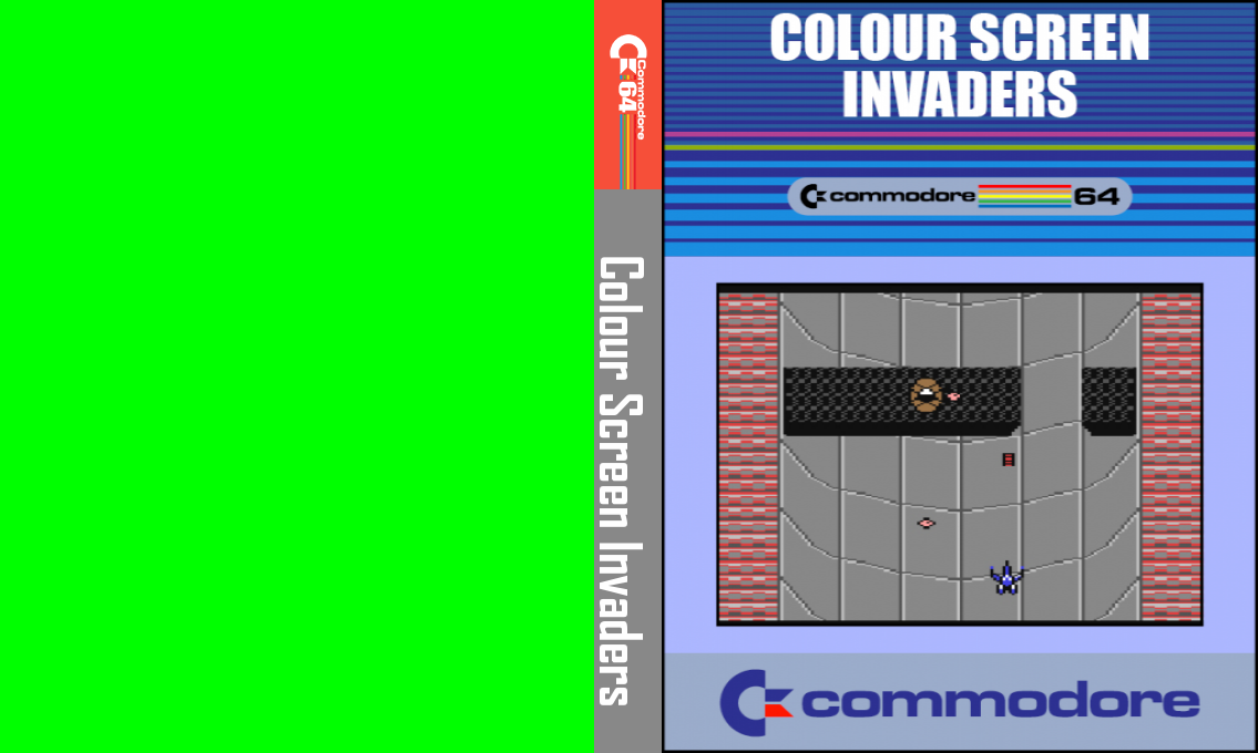 Colour Screen Invaders — box-texture (CUS)