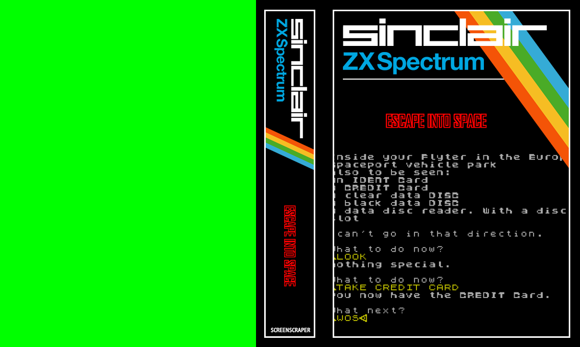 Escape into Space — box-texture (SS)