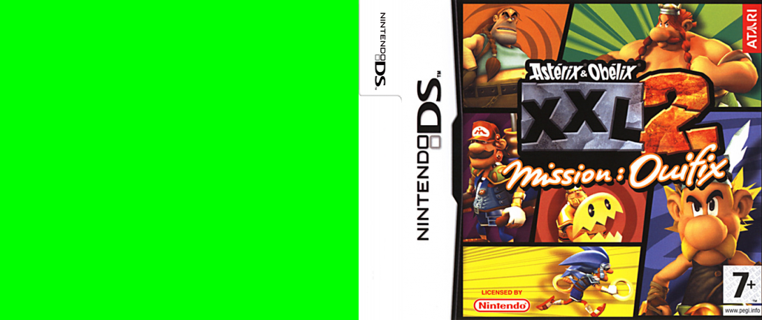 Asterix & Obelix XXL 2 - Mission Wifix — box-texture (FR)