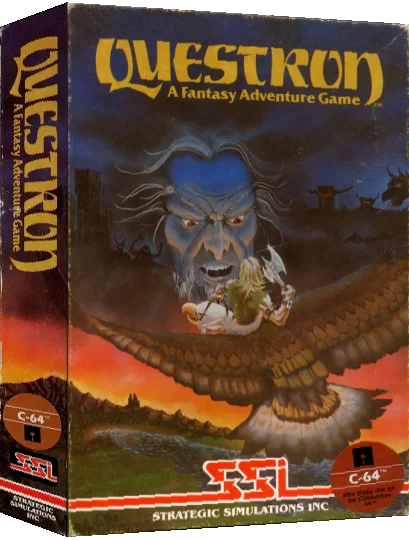 Questron — box-3D (US)