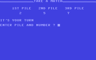 Take a Match — ss (WOR)