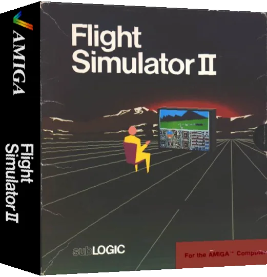 Flight Simulator II - Scenery Disk - Western European Tour — box-3D (WOR)