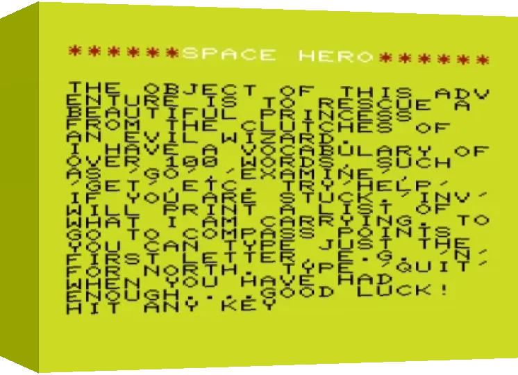 Space Hero — box-3D (WOR)