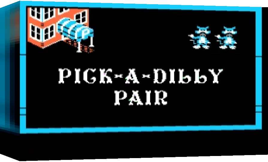Pick-A-Dilly Pair — box-3D (WOR)